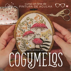 Imagem de capa para o Curso online COLEÇÃO BOSQUE MÁGICO - Cogumelos