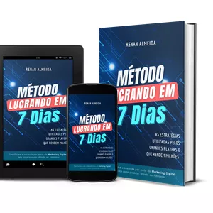 Imagem de capa para o Ebook Método Lucrando em 7 Dias
