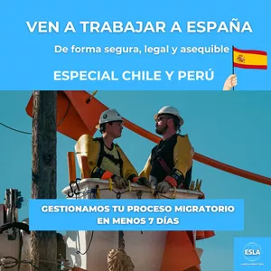 Imagen de portada para Curso online Trabaja en España siendo Chileno o Peruano