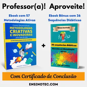 Imagem de capa para o Ebook Ebook Como Desenvolver Metodologias Criativas e Inovadoras para Sala de Aula