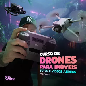 Imagem de capa para o Curso online Drones para Imóveis