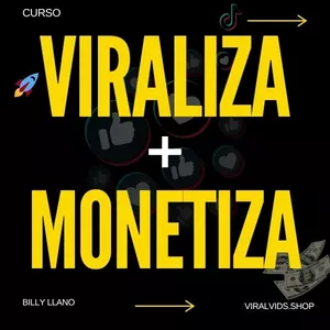 Imagen de portada para Curso online 🚀 VIRALIZA + MONETIZA💰