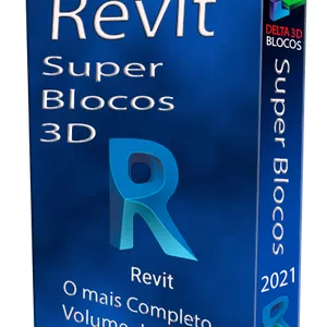Imagem de capa para o Curso online Revit Super Blocos 3D