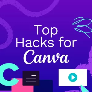 Cover image for Ebook Top Hacks for Canva