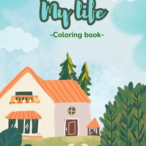 Cover image for Ebook Coloring Book - My life