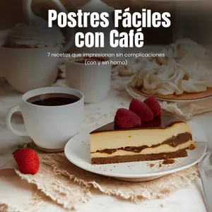 Imagen de portada para Ebook Postres Fáciles con Café