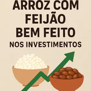 Imagem de capa para o Ebook "Arroz e feijao bem feito":)