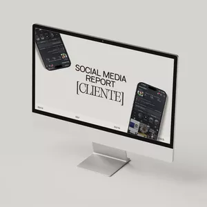 Imagem de capa para o Ebook MADE IN HELL | Template de Relatório de Social Media