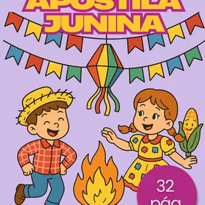 Imagem de capa para o Ebook Apostila Junina