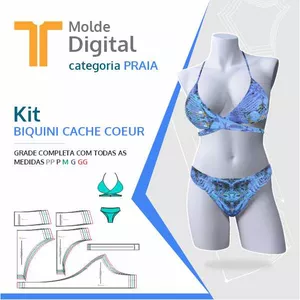 Imagem de capa para o Curso online kit molde Digital BIQUINI CACHE COEUR