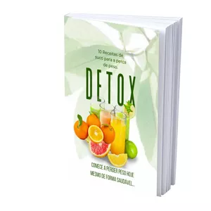 Imagem de capa para o Ebook 10 Receitas para a perca de peso.
