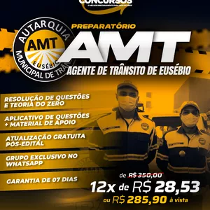 Imagem de capa para o Curso online AMT de Eusébio