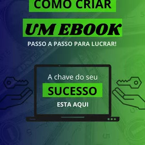 Imagem de capa para o Ebook Como Criar um E-book