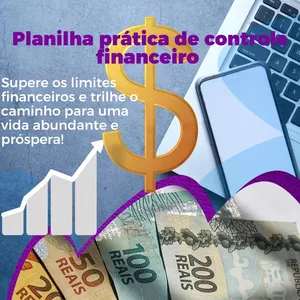 Imagem de capa para o Ebook Planilha para controle financeiro 