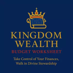 Cover image for Ebook 🔹 Kingdom Wealth Blueprint: Budget Worksheet
