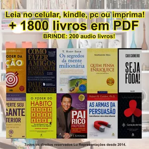 Imagem de capa para o Ebook LIVROS DE DESENVOLVIMENTO PESSOAL +1800 E-BOOKS EM PDF  + BRINDE 200 AUDIOLIVROS