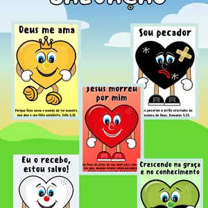 Imagem de capa para o Ebook Arquivo digital- Plano de Salvação 5 Corações