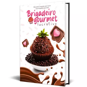 Imagem de capa para o Ebook Ebook Brigadeiros Gourmet Lucrativos