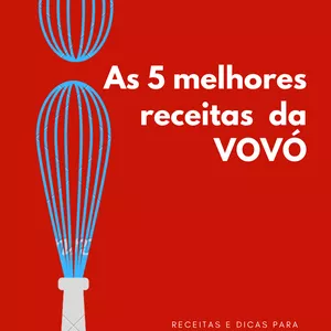 Imagem de capa para o Ebook  5 delicias da vóvó