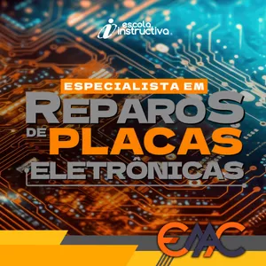 Imagem de capa para o Curso online Especialista em Reparos de Placa Eletrônicas - EMAC FULL