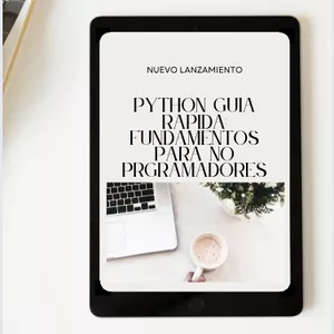 Imagen de portada para Ebook Aprende Python en 1 hora: Guía rápida para no programadores