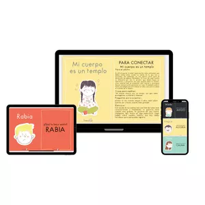 Imagem principal do produto Flash Cards "Afirmaciones para mí" Digitales