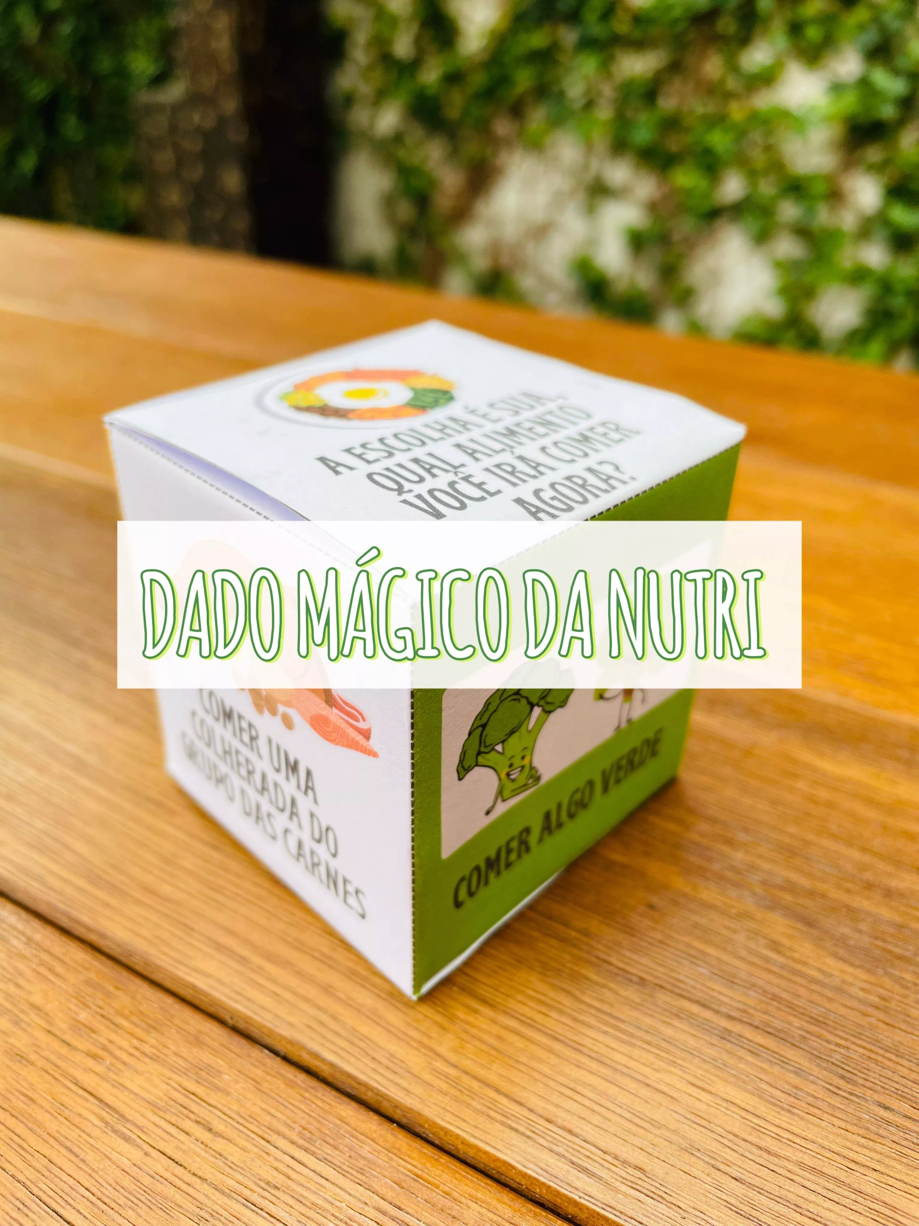 Dado mágico da nutri