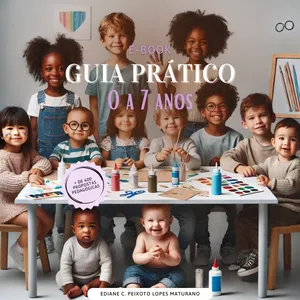 Imagem de capa para o Ebook Guia Completo 0-7 Anos – Atividades por Idade + Planejamento Semanal Pronto!