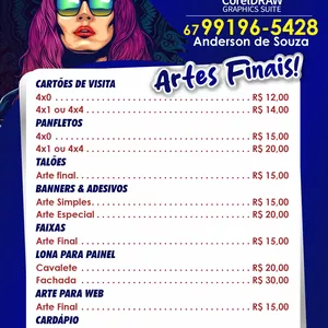 Imagem de capa para o Curso online Arte Finalista 