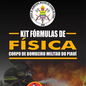 Imagem de capa para o Ebook KIT FÓRMULAS DE FÍSICA - CBM PIAUÍ