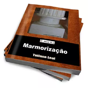 Marmorização 2.0 Técnica  Esmaltada para móveis, paredes, metais, etc