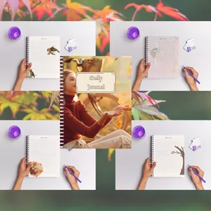 Imagen de portada para Ebook Diario Otoñal para Escribir – Journal Digital con Ilustraciones listo para imprimir