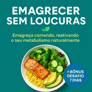 Imagem de capa para o Ebook Emagrecer Sem Loucuras