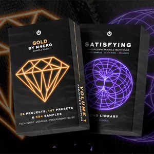 2 Sample Packs (Gold e Satisfying)