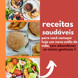 Imagem de capa para o Ebook Alimentação saudável: como comer bem sem abrir mão das gostosuras