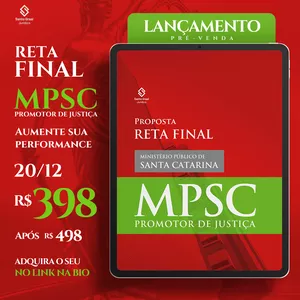 Imagem do curso Reta Final MPSC | 2025