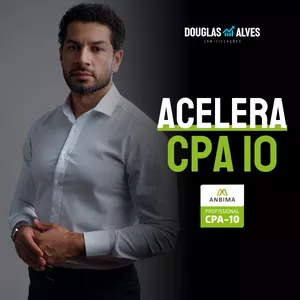 Imagem de capa para o Curso online Acelera CPA 10 | Douglas Alves Certificações