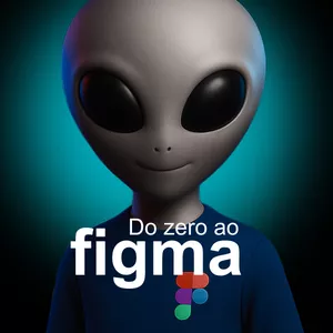 Imagem de capa para o Curso online Aprenda Figma: Design do Zero ao Figma