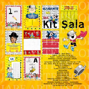 Imagem de capa para o Ebook KIT SALA - MENINO MALUQUINHO