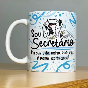 Imagem de capa para o Curso online ARTE PARA CANECA - PROFISSÃO SECRETÁRIO FLORK (ARTE AVULSA + MOCKUP)