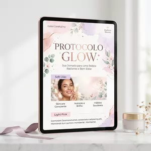 Imagem de capa para o Ebook Protocolo Glow Feminino