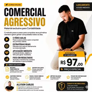 Imagem do curso Comercial Agressivo