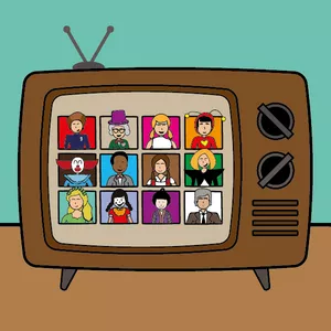 Imagem de capa para o Ebook A História da TV - Em Quadrinhos