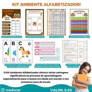 Imagem de capa para o Curso online Kit Ambiente Alfabetizador