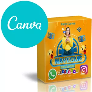 Imagem de capa para o Curso online PACK CANVA - 12.000 ARTES EDITÁVEIS