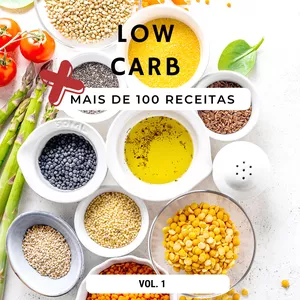 Imagem de capa para o Ebook Minhas Receitas Low Carb