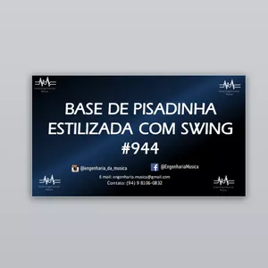 Imagem principal do produto BASE DE PISADINHA ESTILIZADA COM SWING #944  @Engenharia da Música ​