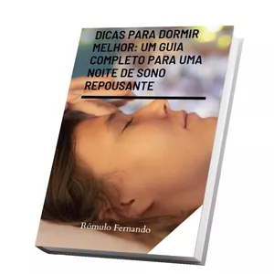 Imagem de capa para o Ebook DICAS PARA DORMIR MELHOR: UM GUIA COMPLETO PARA UMA NOITE DE SONO REPOUSANTE
