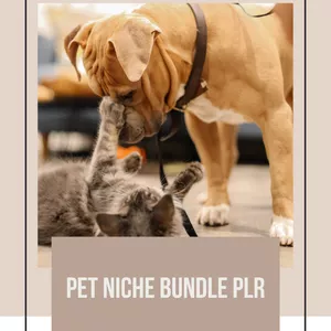 Cover image for Online course Pet Niche Bundle | PLR
