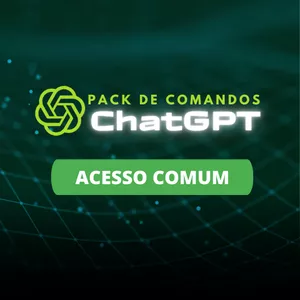 Imagem de capa para o Curso online Pack de Comandos ChatGPT (Acesso Comum) USD